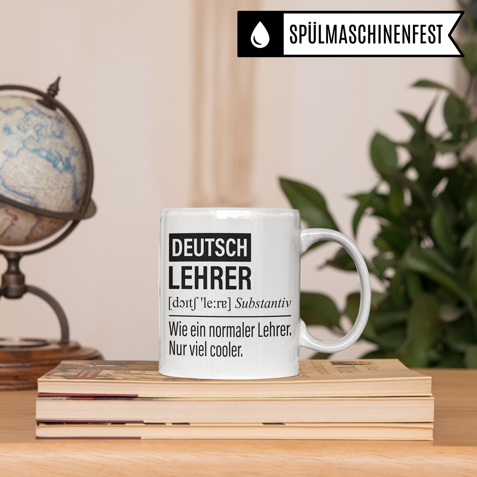 Deutsch Lehrer Tasse Geschenk für Deutschlehrer Kaffeetasse Etsy