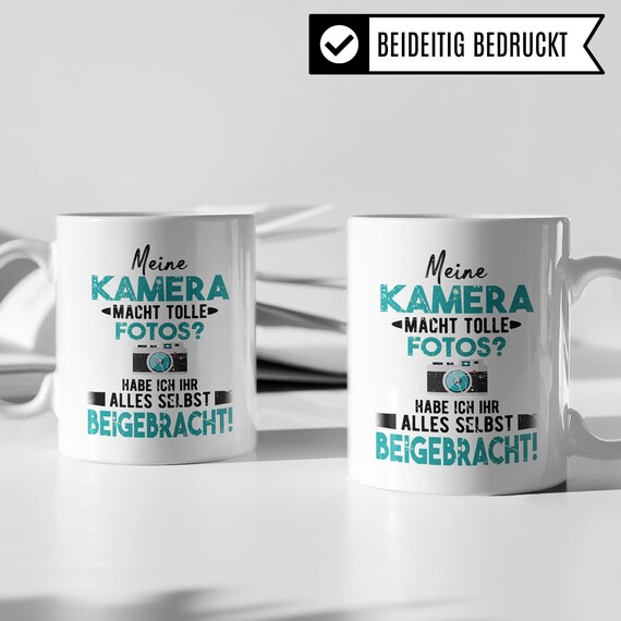 Tazza per fotocamera, Idee regalo per fotografi Tazze da caffè, Tazze per fotografi fotografi, Regali per fotografi Tazza da caffè Cameraman - Italia