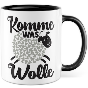 schapen kopje schapen grappige koffie kopje cadeau koffie mok schapen zoet cadeau idee collega humor kom wat wol zeggen boerin vrouw