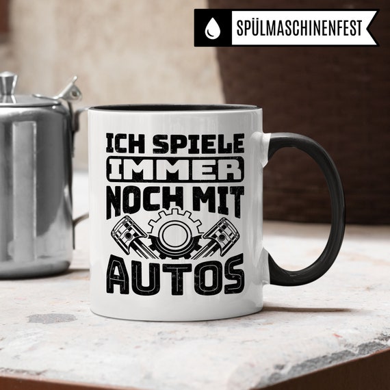 Autoschrauber Tasse Geschenkidee Kaffeetasse Humor Witz Geschenk für Kfz  Mechaniker Kaffeebecher Auto Becher - .de
