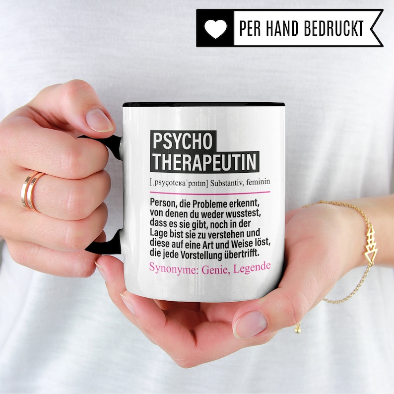Tasse Psychotherapeutin lustig Psychotherapeutin Geschenk Etsy.de