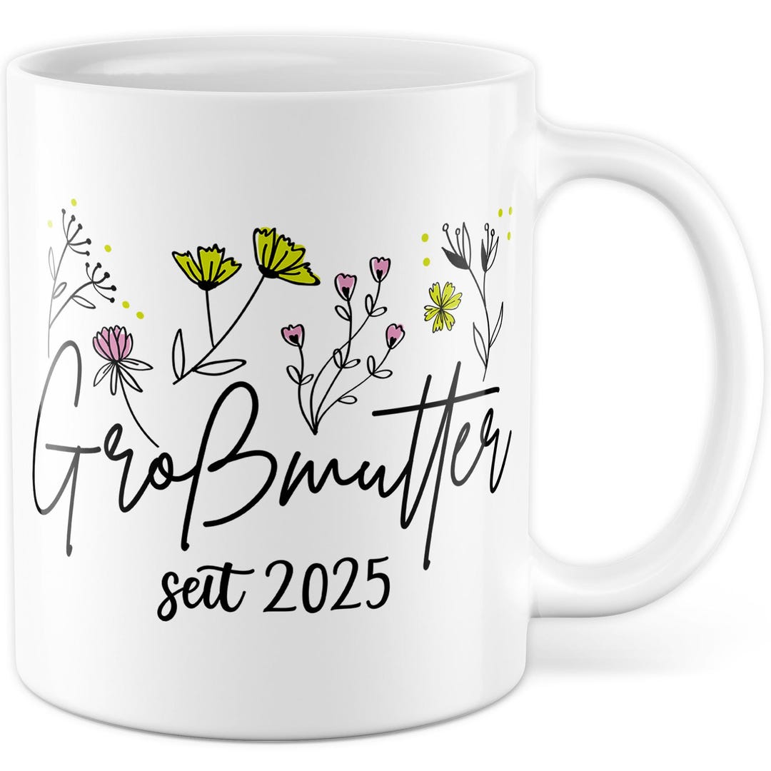 Oma-Tasse „Andere Omas – Du“ – Spülmaschinenfest, 330 Ml, Weiß/rot