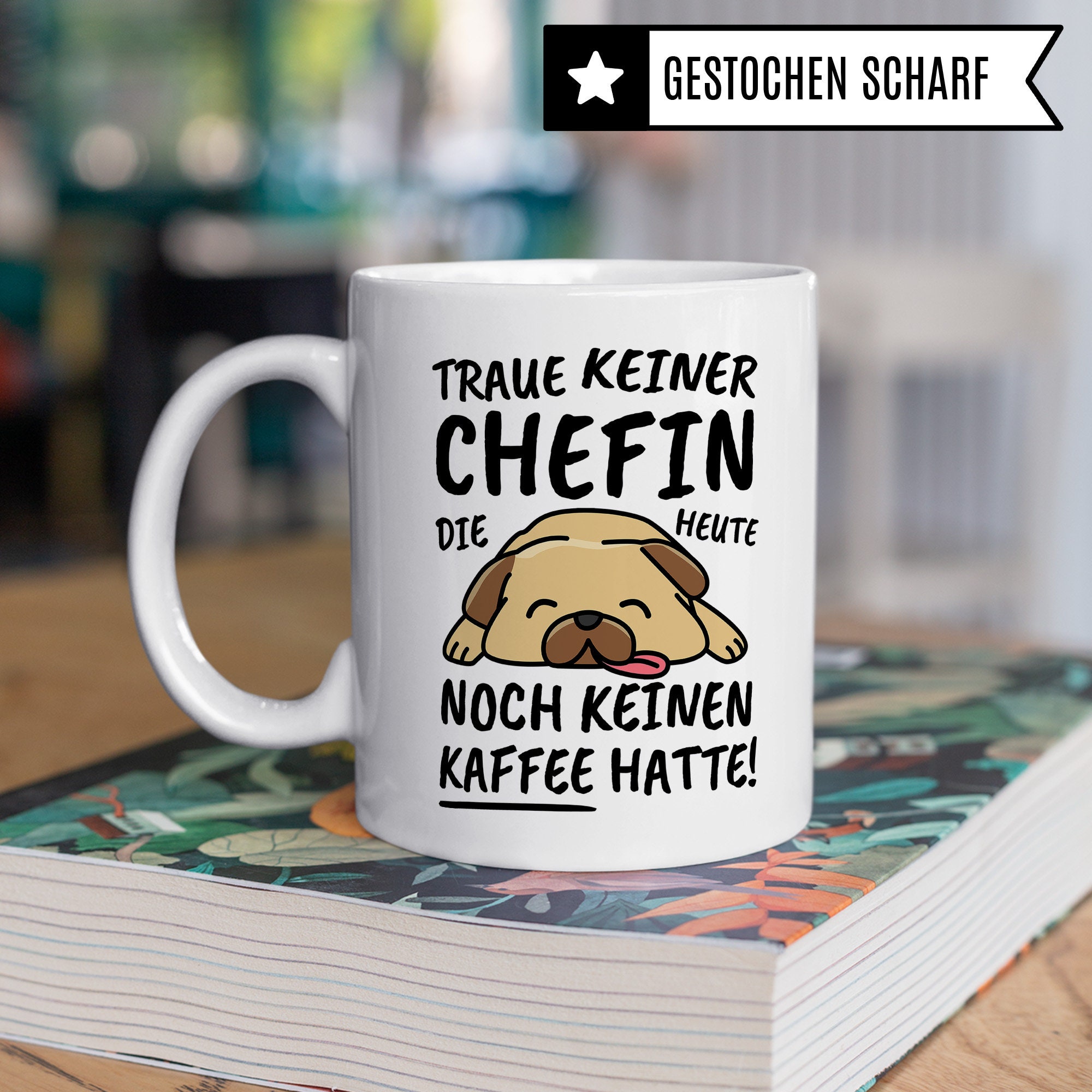 Lustige Chefin Tasse – Geschenkidee Für Chefinnen, 330 Ml, Spülmaschinenfest, Beidseitig Bedruckt