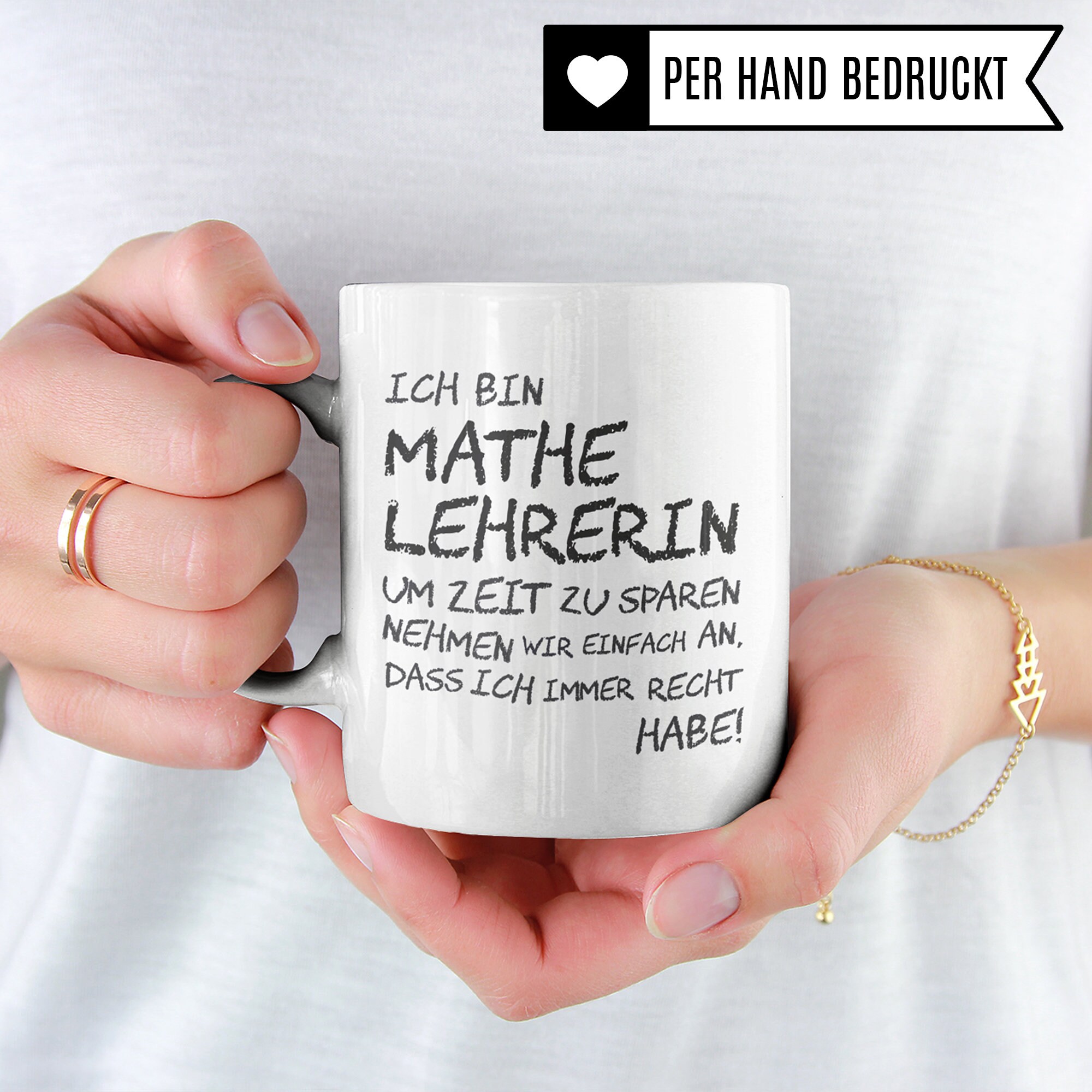 Mathelehrerin Tasse Geschenk für Mathe Lehrerin Kaffeetasse Etsy