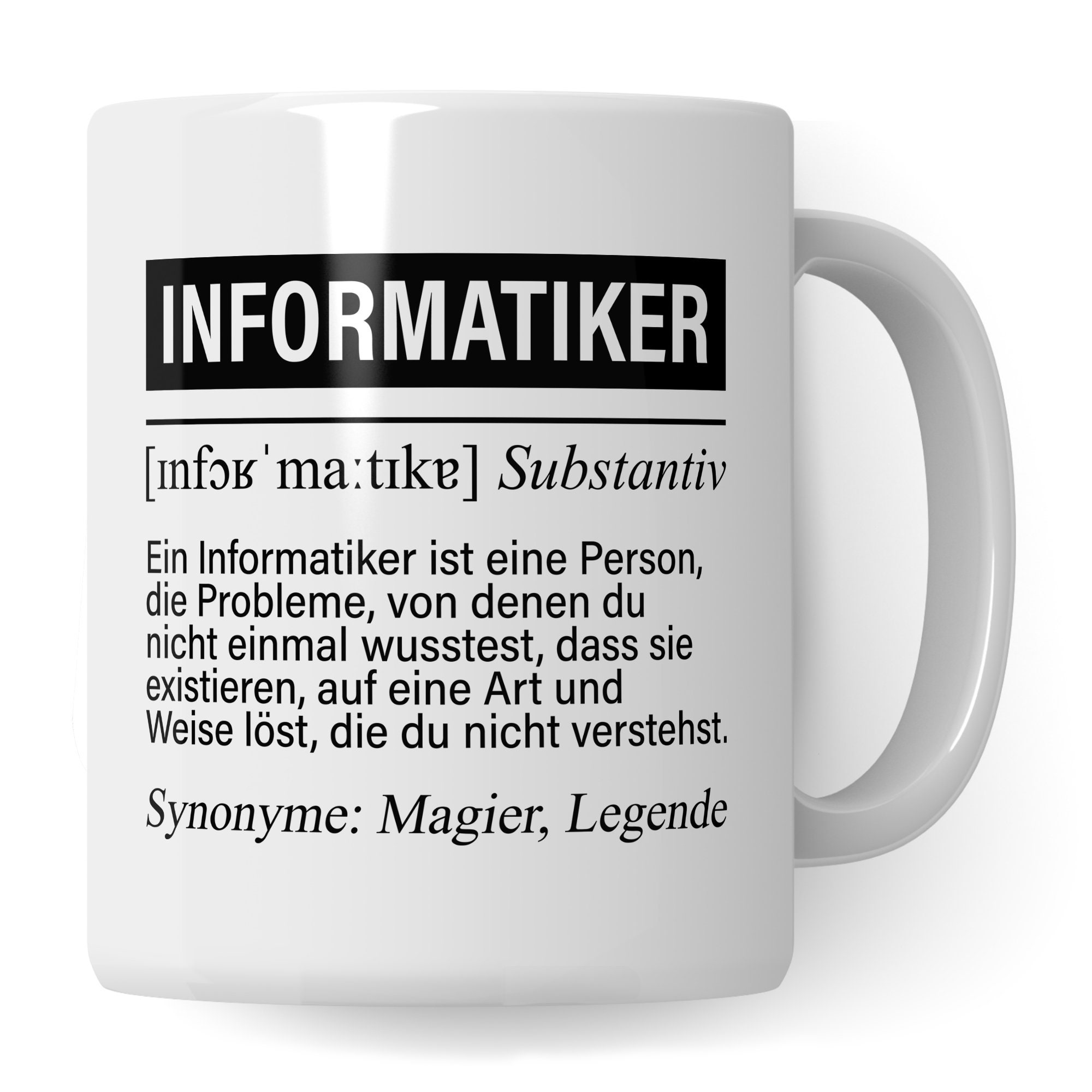 Informatiker Tasse IT Informatiker Geschenke lustig Etsy