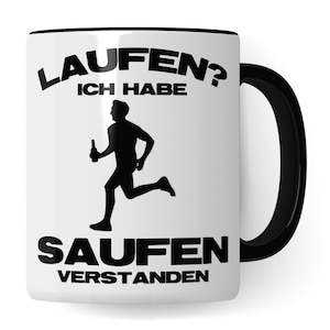 Runner Mug Gift Idea Jogger Coffee Cup Humor Joke Gift for Runner Coffee Mug Jogger Mug