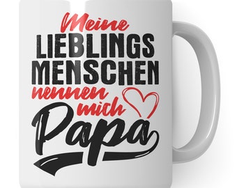 Papa Tasse Vatertag Geschenk Vater Kaffeebecher