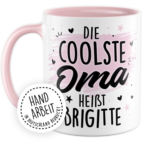 Tazza regalo per la nonna, Ich bin auf viele Dinge orgogliz, aber nichts toppt es eine Nonna zu sein Idea regalo per la nonna, tazza da caffè con scritta carina, tazza da