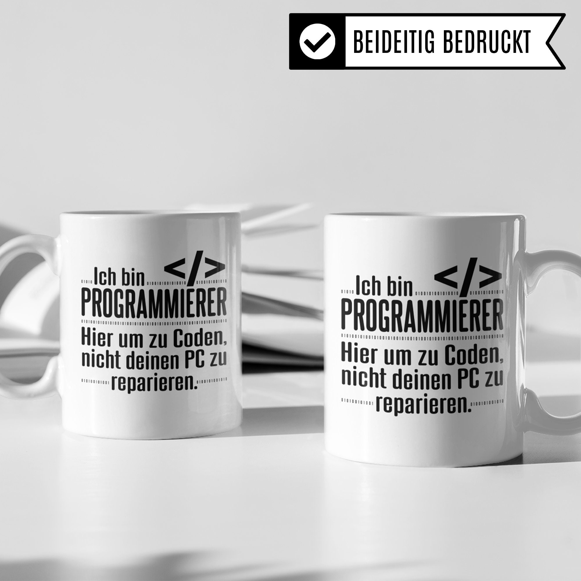 Programmierer Tasse Informatiker Geschenke IT Spruch Etsy