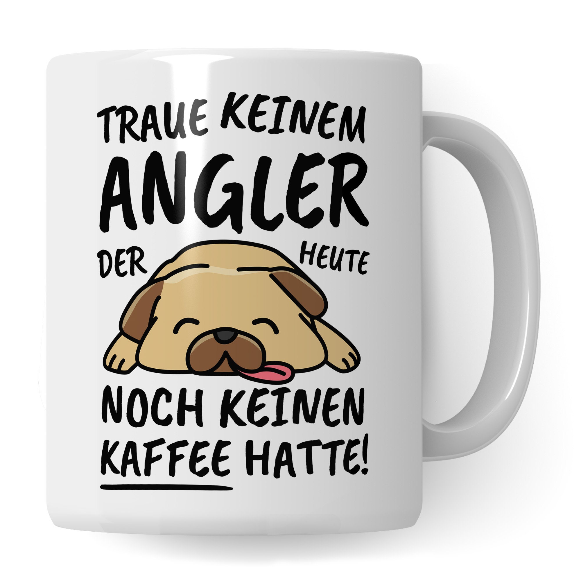 Cup Angler Funny Angler Gift Profession Saying Coffee Mug Angler Gift Idea Angel Rod Fish Coffee Cup TeaCup Mug Mug
