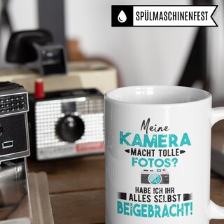 Tazza Fotografo Divertente “What The F?” – 330ml Ceramica, Idea Regalo Per Appassionati Di Fotografia