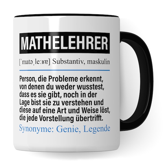 Tazza Personalizzata Insegnante: Regalo Divertente Con Nome E Definizione - Idea Per Maestre E Professori, Tazza Da Caffè 330ml Per Addio O Ringraziamento
