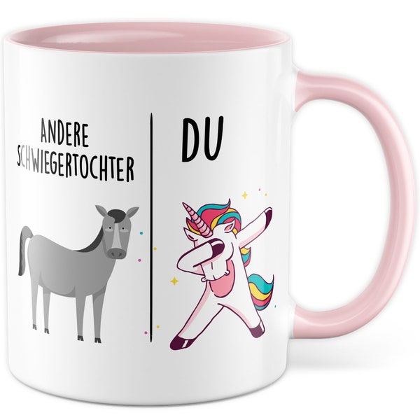 Tasse cadeau belle-fille autres belles-filles - vous, tasse à café cadeau belle-fille pour les femmes idée cadeau tasse de fiançailles