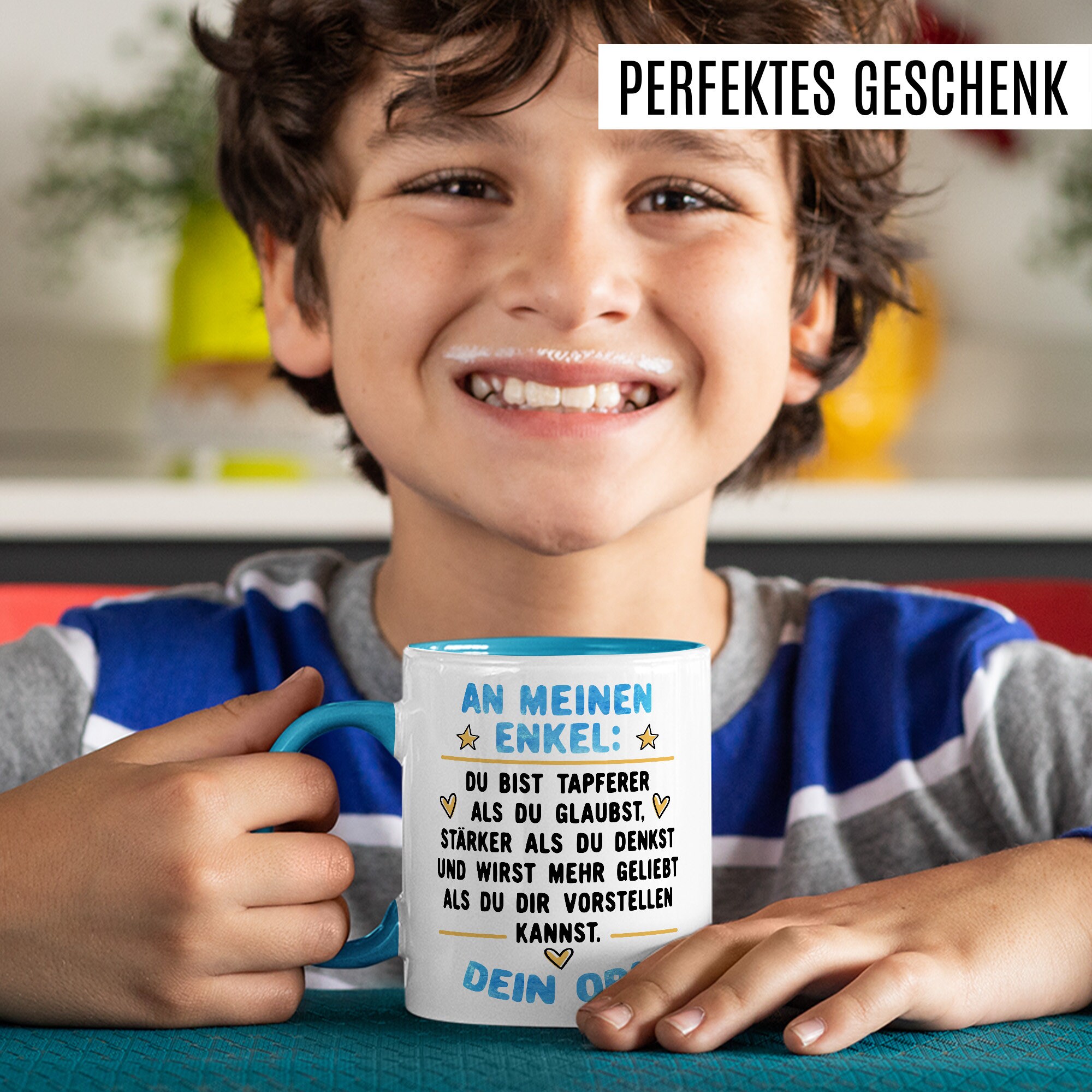 Onebttl Edelstahlbecher Für Opa – 590 Ml, Mit Deckel, Personalisiertes Geschenk Für Großvater