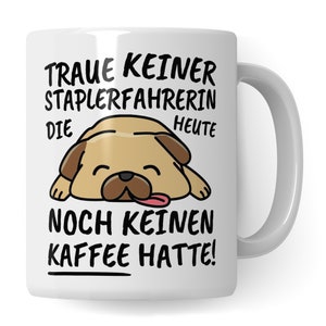 Mug Forklift driver divertente Forklift driver Gift Profession Saying Coffee mug Forklift drivers Gift idea Coffee cup Teacup Mug Mug
