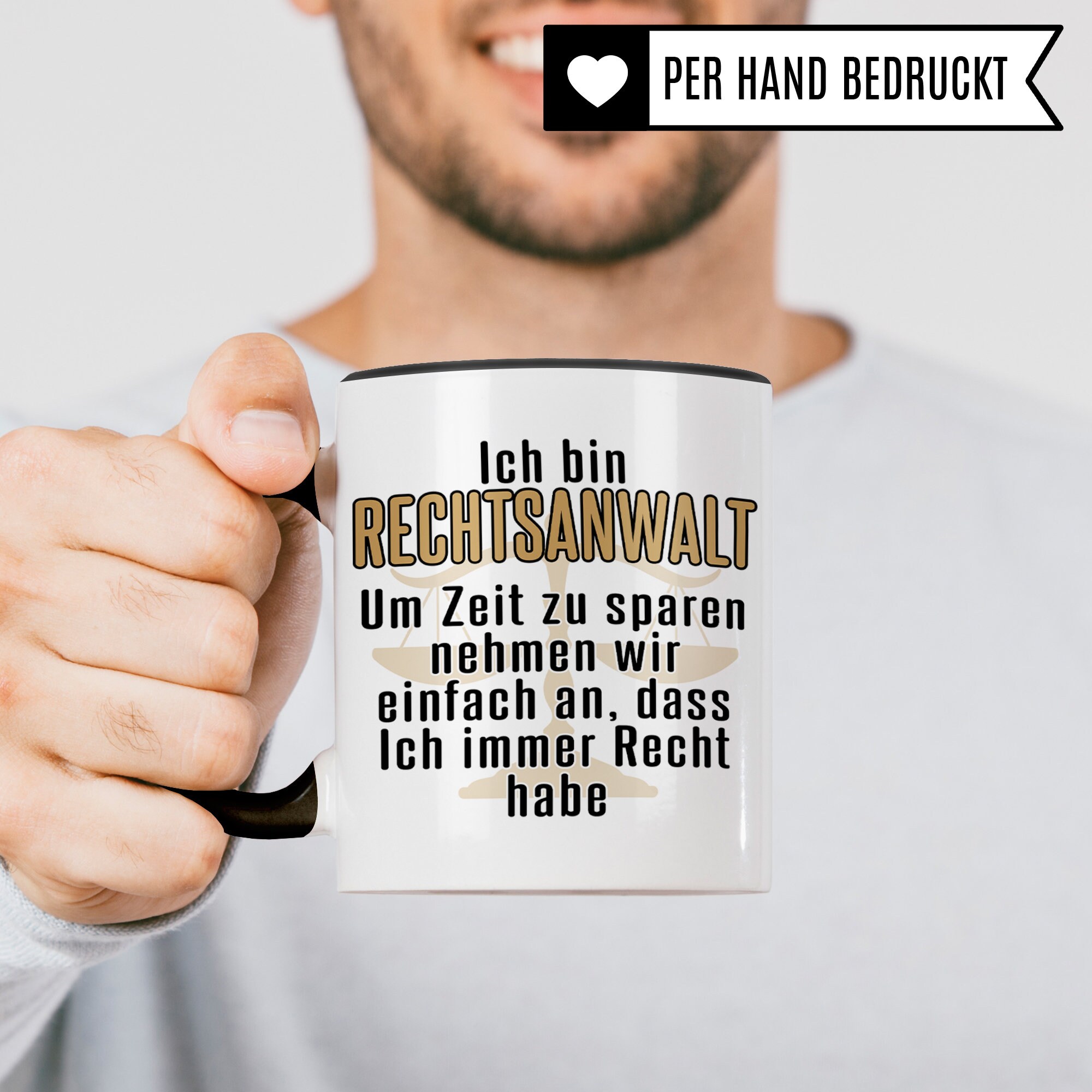 MUGFFINS Tasse 'Frühstück Von Profis' – 350 Ml, Aus Keramik, Spülmaschinen- & Mikrowellenfest | Lustiges Geschenk Für Anwälte, Arbeitnehmer & Mehr