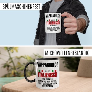 Vaffanculo Cup Funny Coffee Cup Saying Italian Coffee Mug Italian Joke Sarcasm Gift Idea Italian Italian Gift Gift Idea Italian Gift image 6