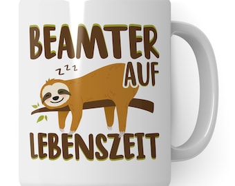 Cup Officer for Life Gift Officer Cadeaux officiels Disant Profession Idée cadeau Police Pompier Tasse à café Tasse à café Mug