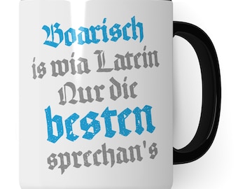 Boarisch Cup Gift Idea Home Coffee Cup Humor Joke Gift for Bayer Coffee Mug Bavarian Mug