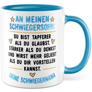 Mother-in-law son-in-law mug gift engagement wedding coffee mug mother-in-law gift idea motivational saying coffee mug