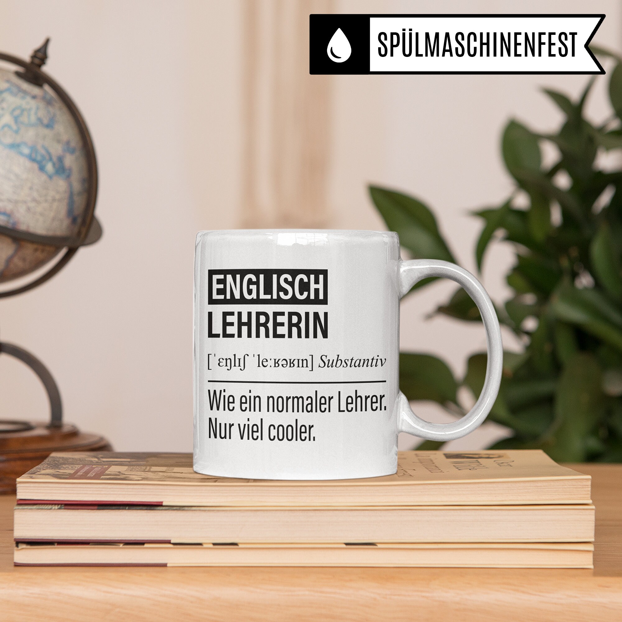 Englisch Lehrerin Tasse Geschenk für Englischlehrerin Etsy
