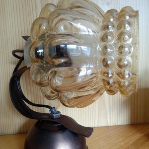 Mid Century Lamp/ Vintage Wall Lamp/ Wall Light /  Glass Wall Lamp / Vintage Wall Lamp / &#39;70s/