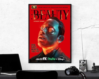 Plakat „Piękno 2026” – Moody Cinematic Art, wydruk ścienny do galerii, prezent dla fana filmu