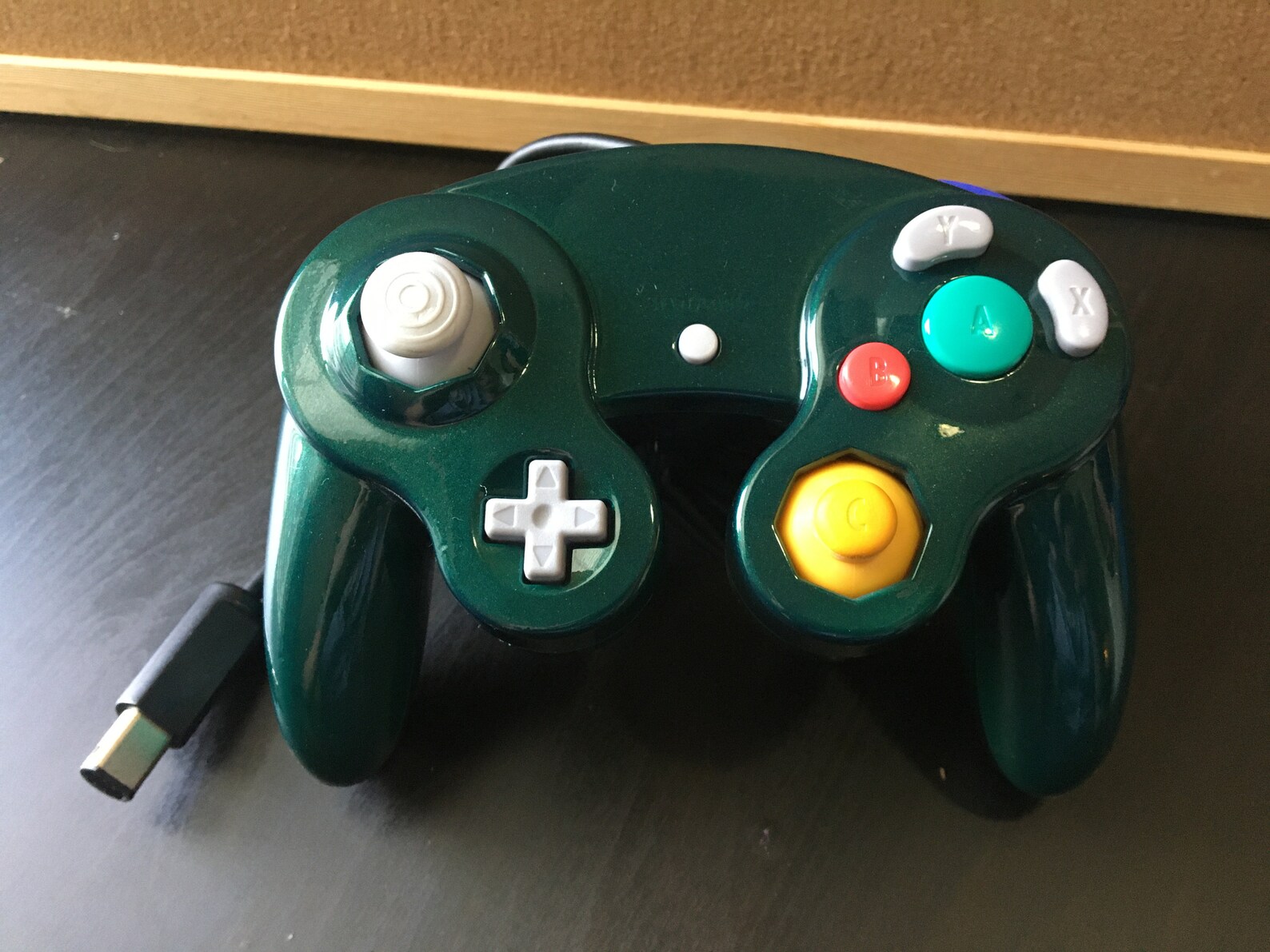 Emerald Painted Gamecube Controller Etsy