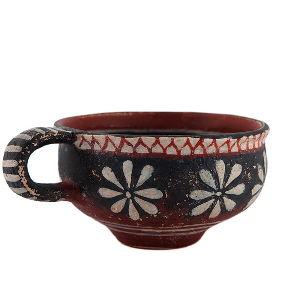 Cup from Crete - colourful Camares style, Ancient Minoan Civilization 1700 BC