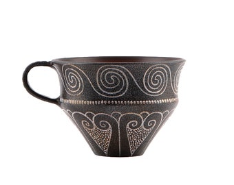 Cup from ancient Mycenae - with spirals