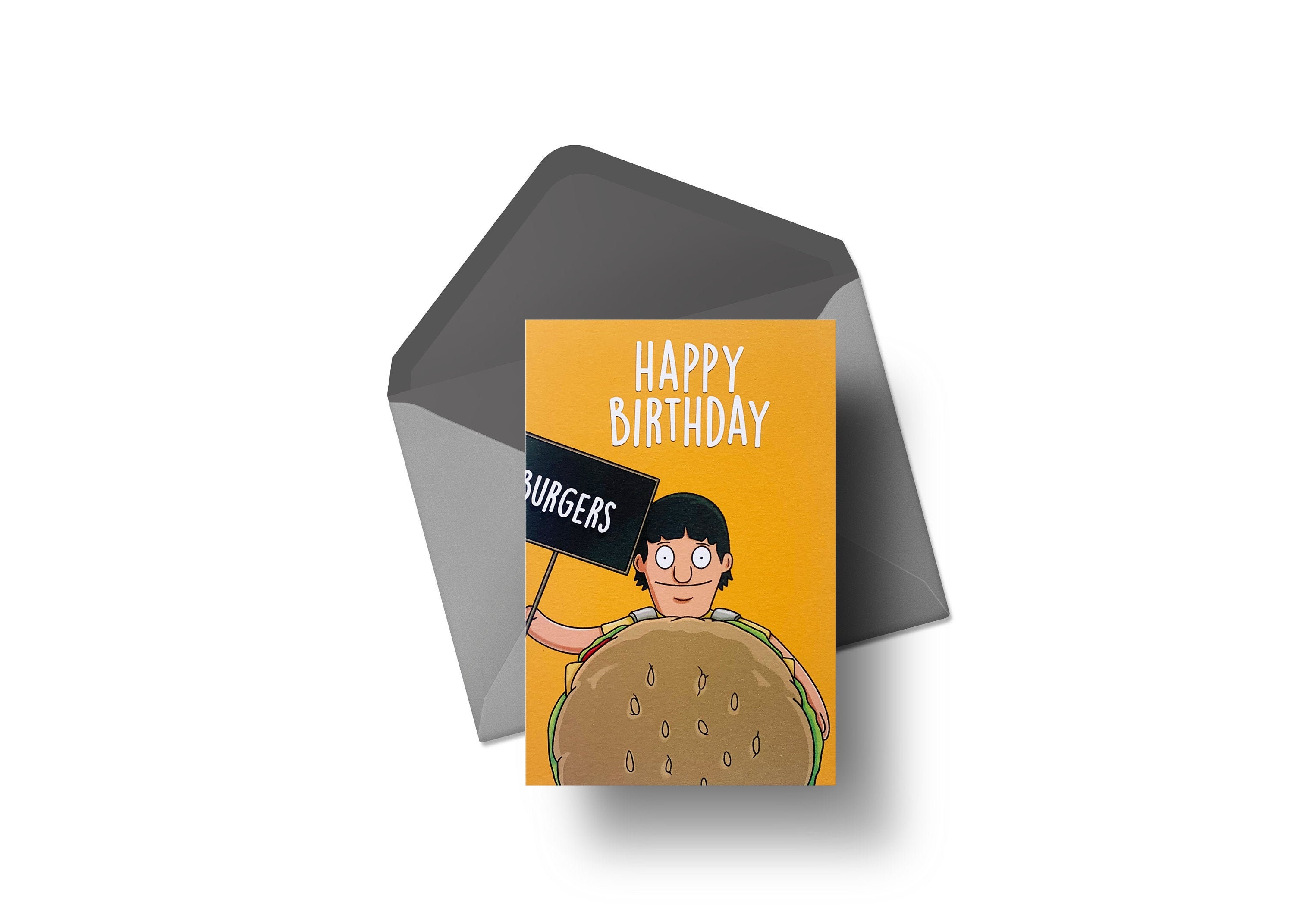 Bobs Burgers Eugene Gene Belcher Birthday Card / Size A6 - Etsy