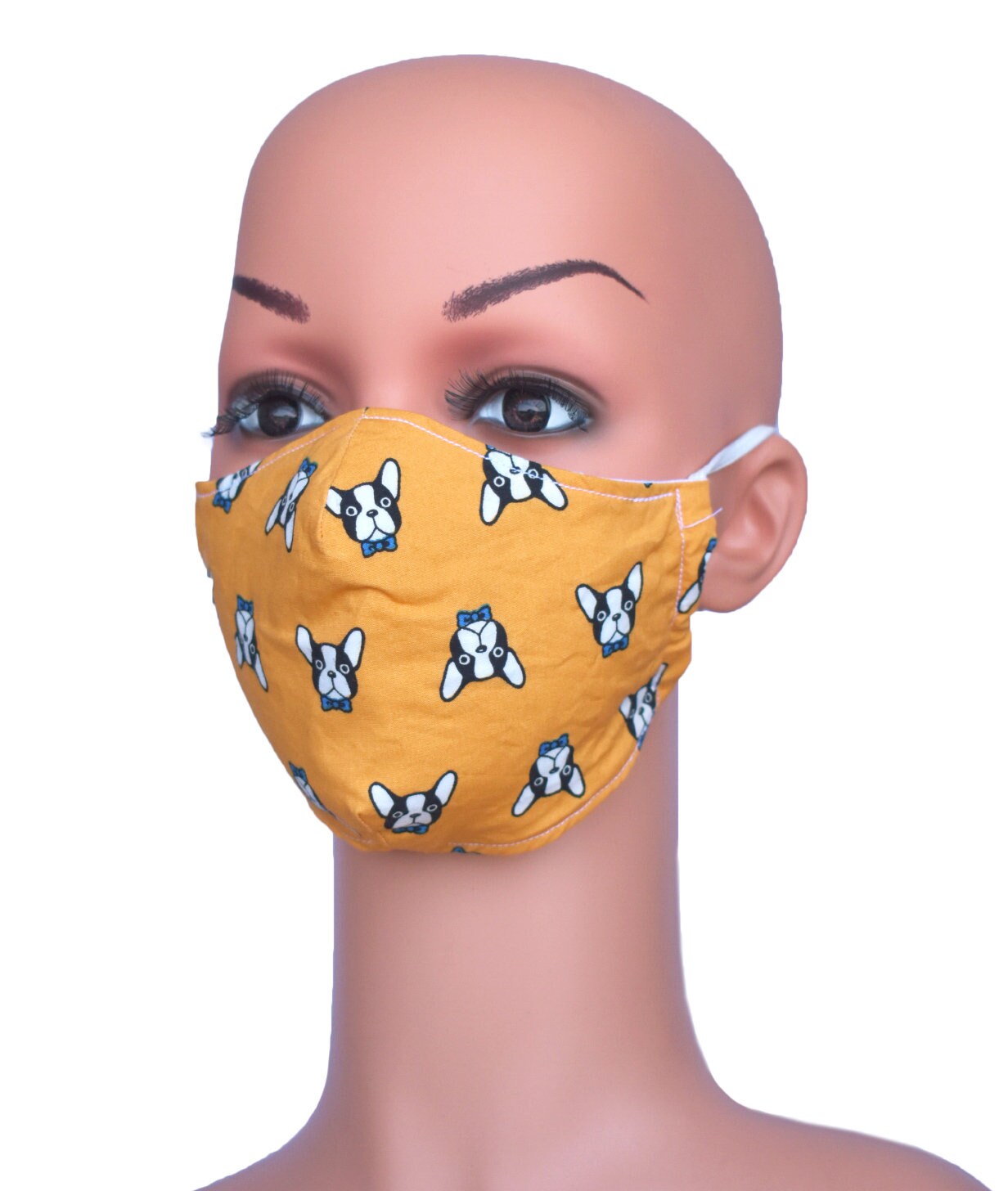 3D Face Mask Animal Dog Lover Cute Mask Handmade Fashion Etsy