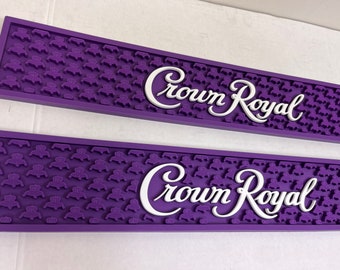 Crown royal bar mats spill mats