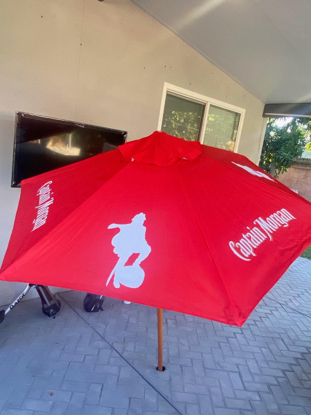 Captain Outdoor Patio Umbrella Etsy Australia