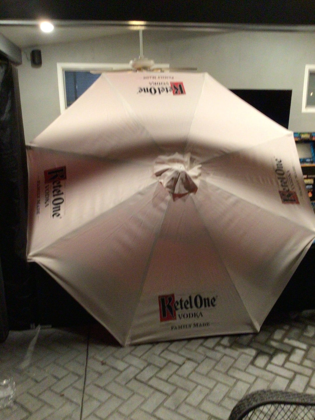Ketel One Vodka Out Door 9 Foot Patio Umbrella Etsy
