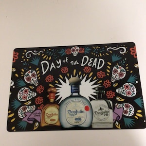 Dan Julio day of the dead tin sign