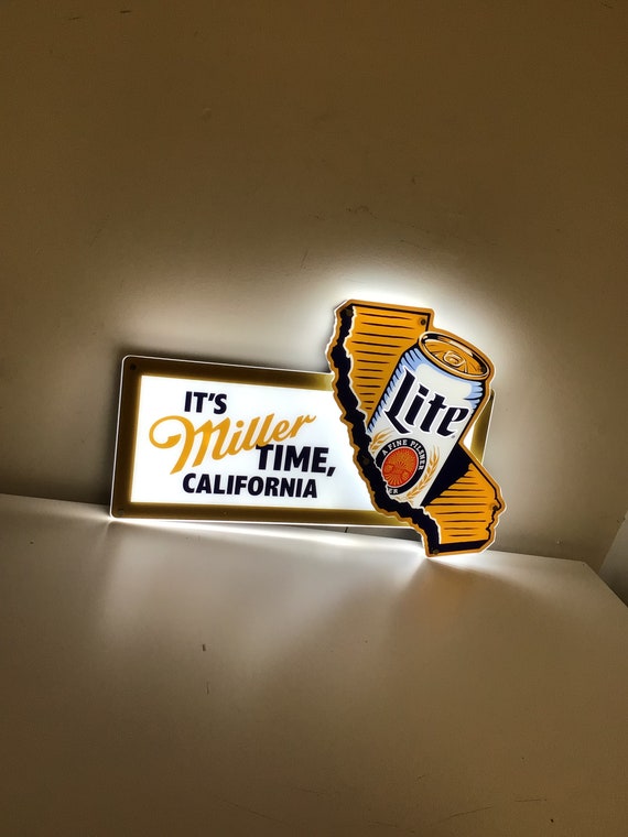 IT'S MILLER TIME LED SIGN