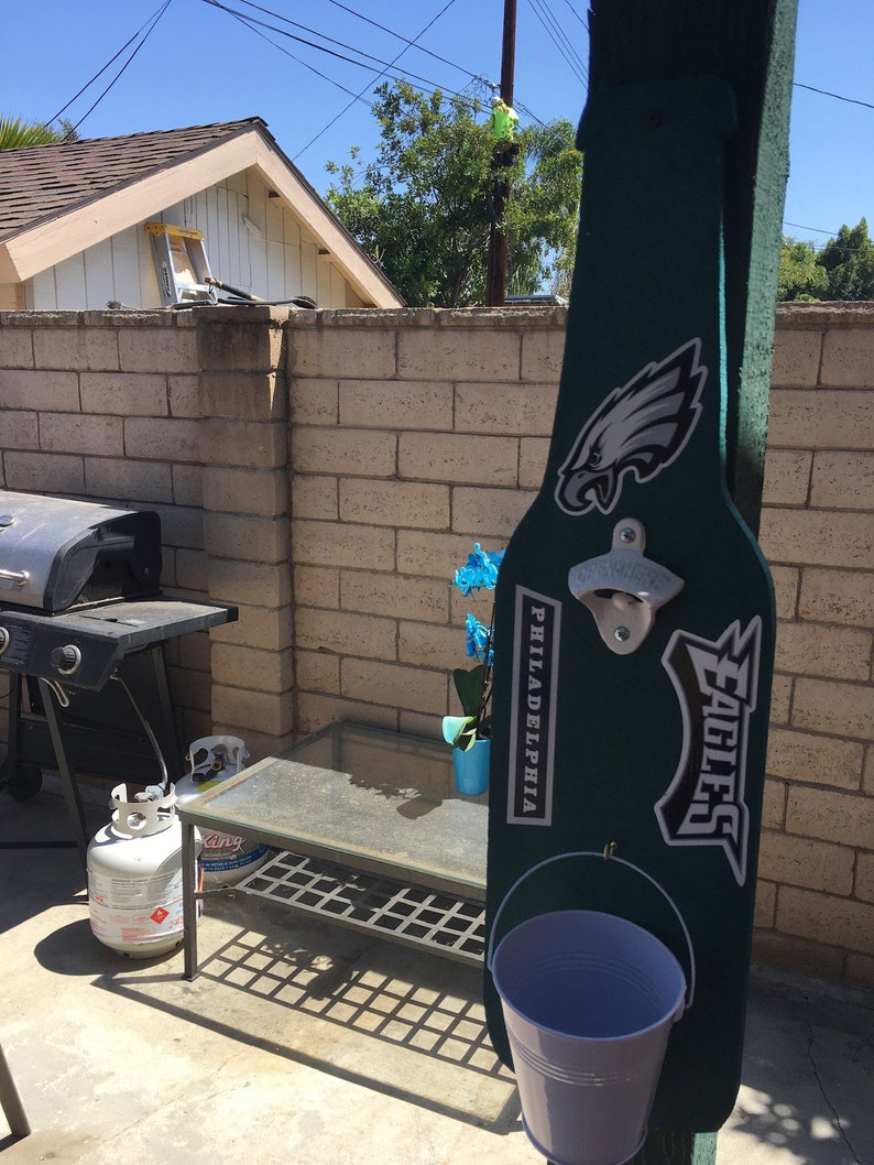 Handmade Philadelphia Eagles Bottle Opener Etsy