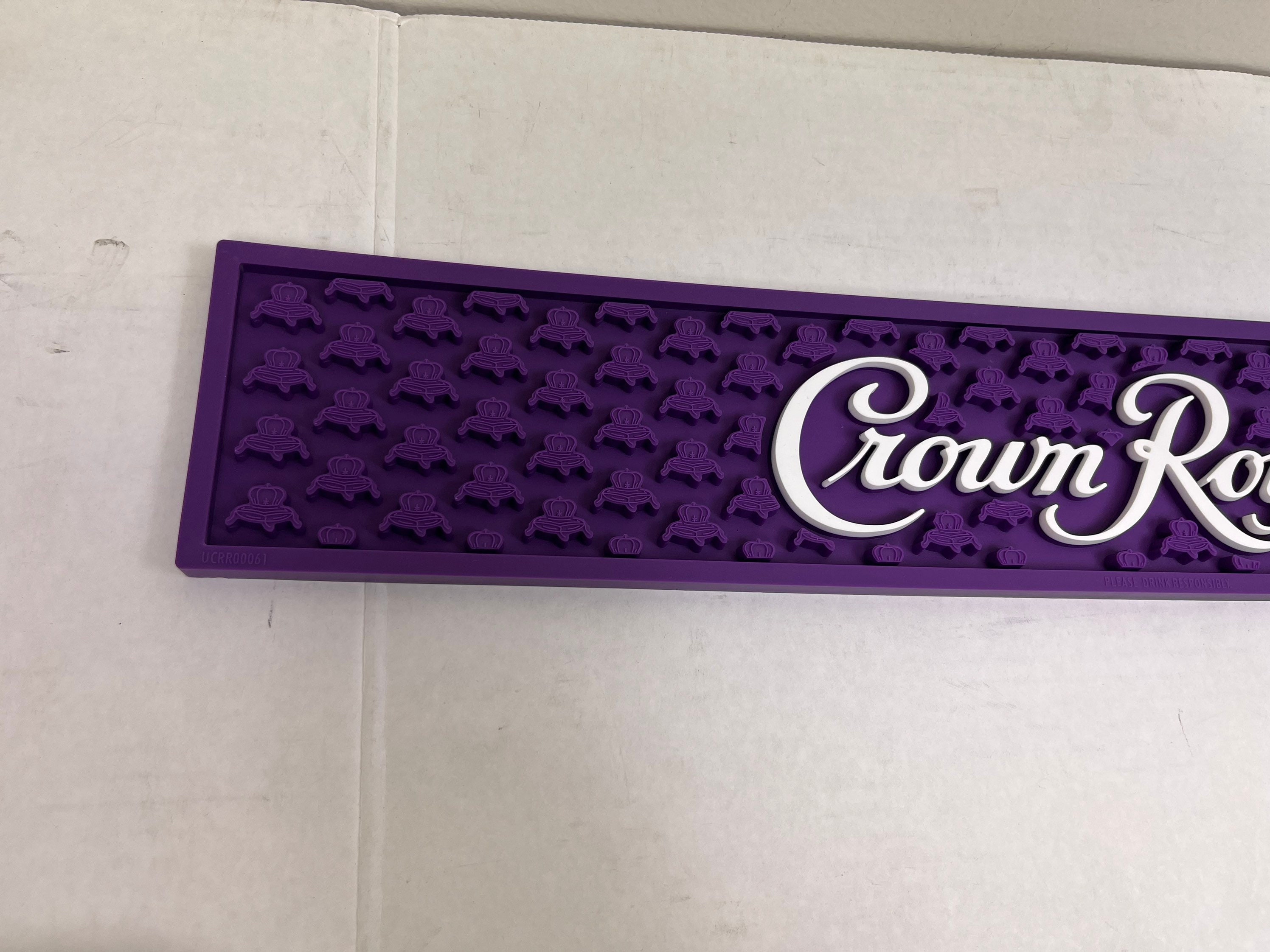Crown Corona BU Rubber drip mat bar mat spill mat bar runner beer coasters  pubs