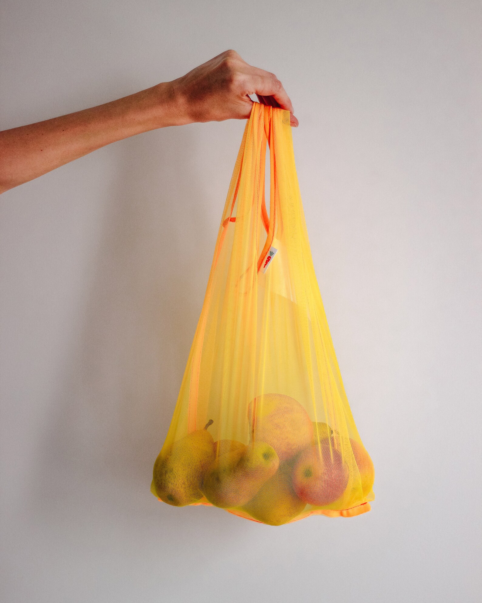Reusable Grocery ECO Bag Yellow Washable Shopping Bag Etsy New Zealand