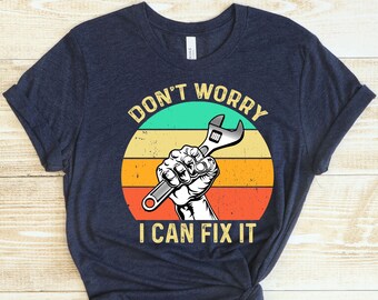 Funny Plumber T-Shirt • Retro Vintage Gift for Men