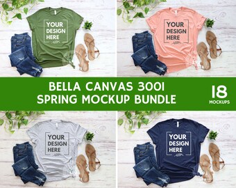 Download Bella Canvas Mockup Etsy