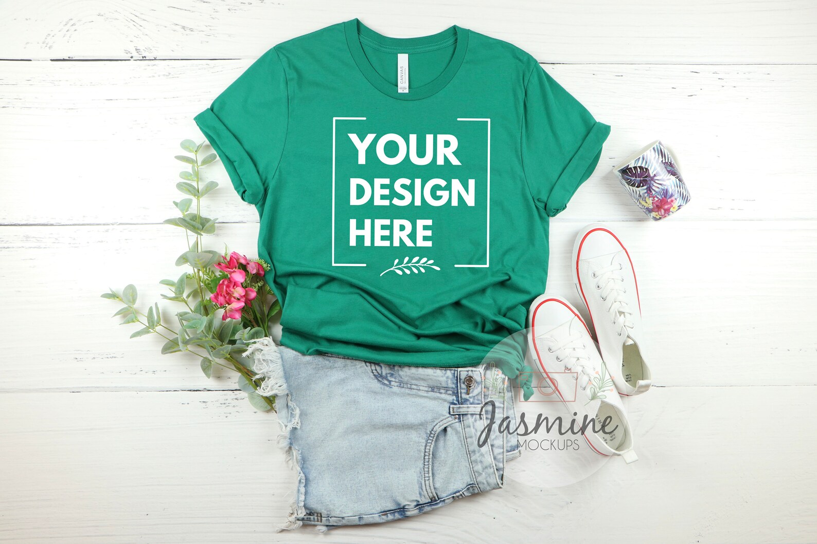 Download Bella Canvas 3001 T-Shirt Mockup Lifestyle Mockup Shirt | Etsy