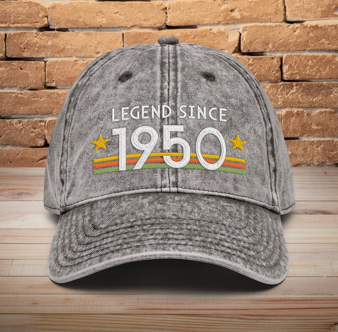 Vintage 1945 Embroidered 75th Birthday Cotton Cap - Relaxed Fit Dad Hat, One Size