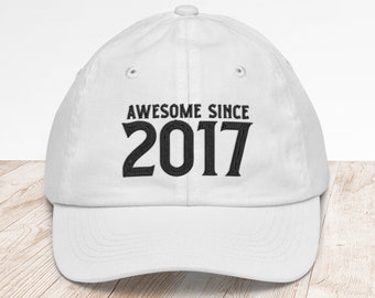Embroidered 6th Birthday Baseball Cap • Since 2017