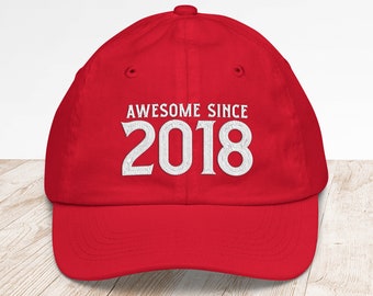 Since 2018 Youth Baseball Cap • 5th Birthday Gift
