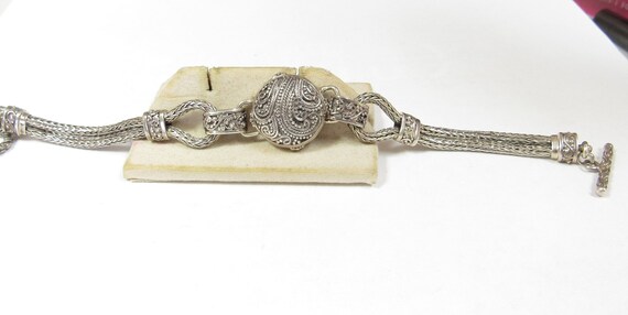 CUSTOM Made Sterling SILVER Bracelet by SARDA - image 1