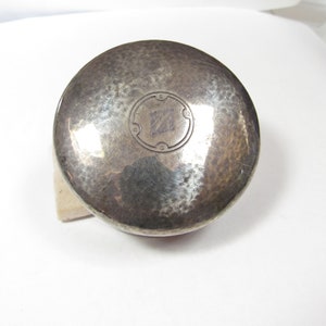 Vintage Tiffany Co. Sterling Silver Egg Shape Pill Box (FREE SHIPPING)  #7260