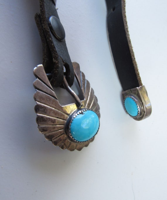 Native American Sterling Silver Ladies Natural Tu… - image 4