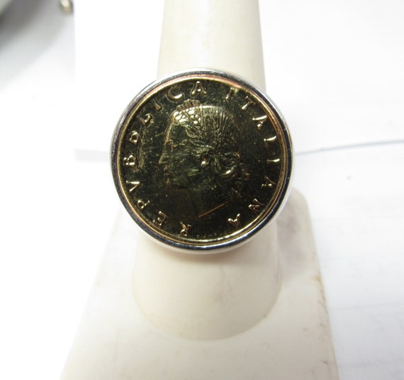 シルバー ゴールド アンティークコイン 1989 Italy Proof Silver 500